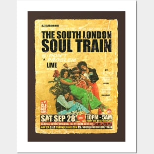 POSTER TOUR - SOUL TRAIN THE SOUTH LONDON 116 Posters and Art